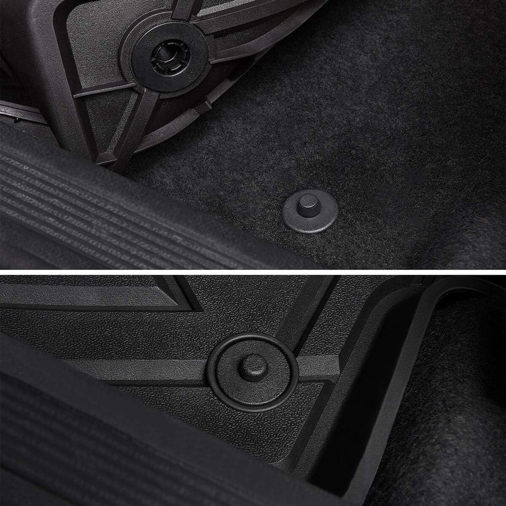 Black TPE Car Floor Liners A19905