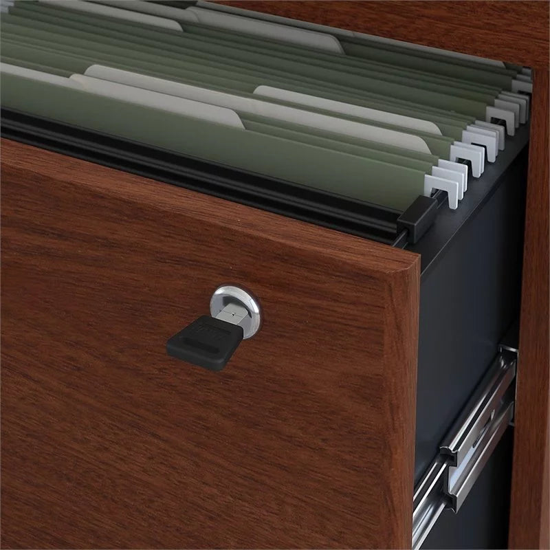 2 Piece Wood Filing Cabinet Set with 2 Drawer M2308