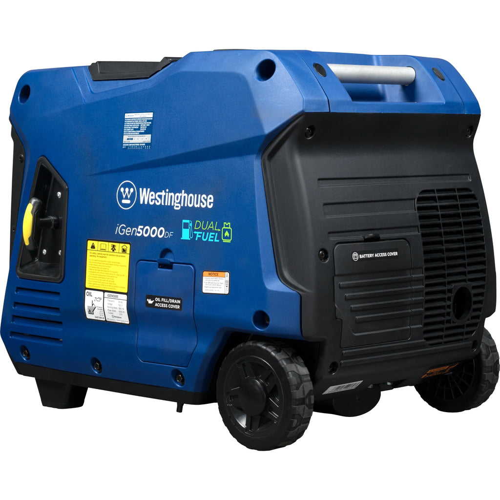 5000 Watt Dual Fuel Portable Inverter Generator C734879