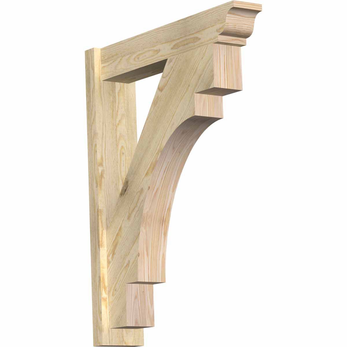 Merced Rough Sawn Traditional Outlooker, Douglas Fir F73625