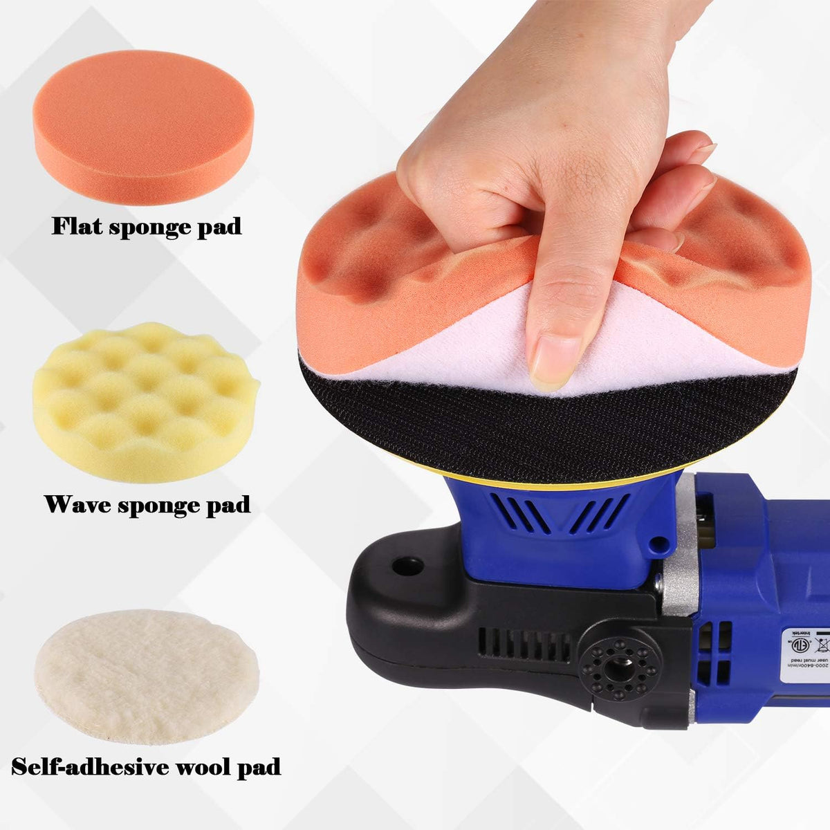 650W 6 Variable Speeds Car Polisher B3737