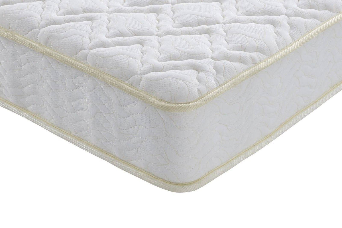 White Twin 8 inch Independently Encased Coil Mattress F98980