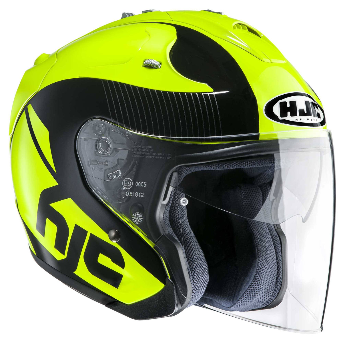 Yellow Black Helmet H8711