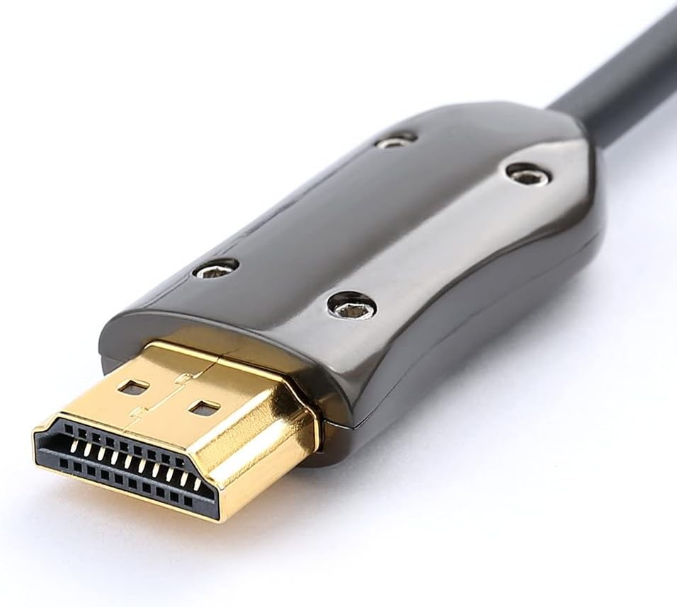100m Slim Fiber Optic HDMI Cable 4K 60Hz Black V188