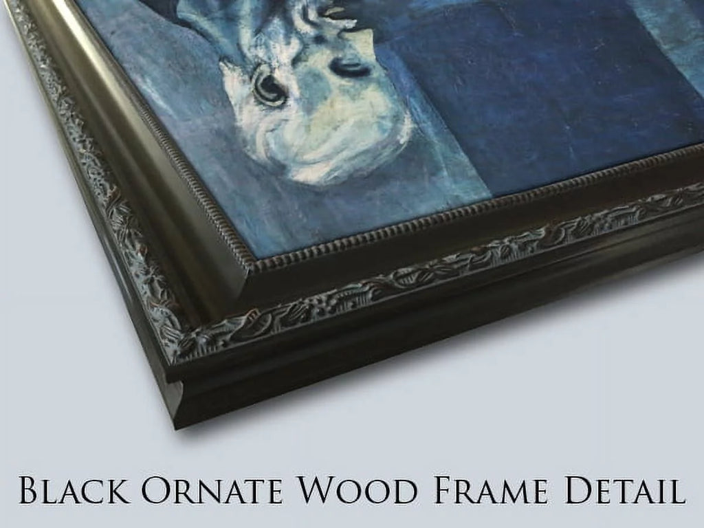 Black Ornate Framed Movie Poster Art Print Y3728