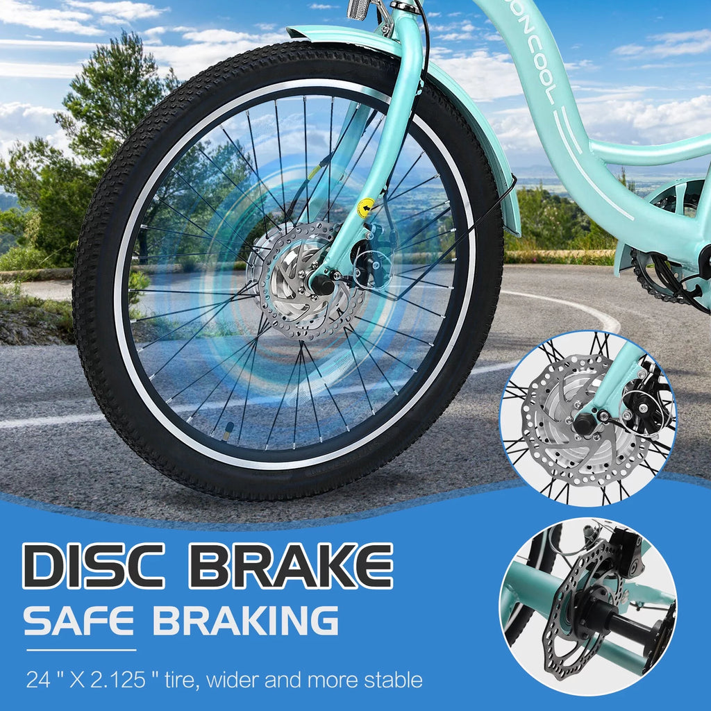 3 Wheel Electric Bike with Removable 36V 10Ah Lithium Battery T829312