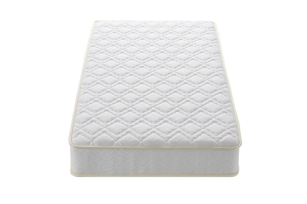 White Twin 8 inch Independently Encased Coil Mattress F98980