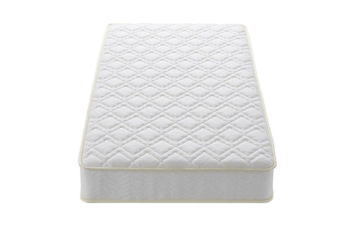 White Twin 8 inch Independently Encased Coil Mattress F98980