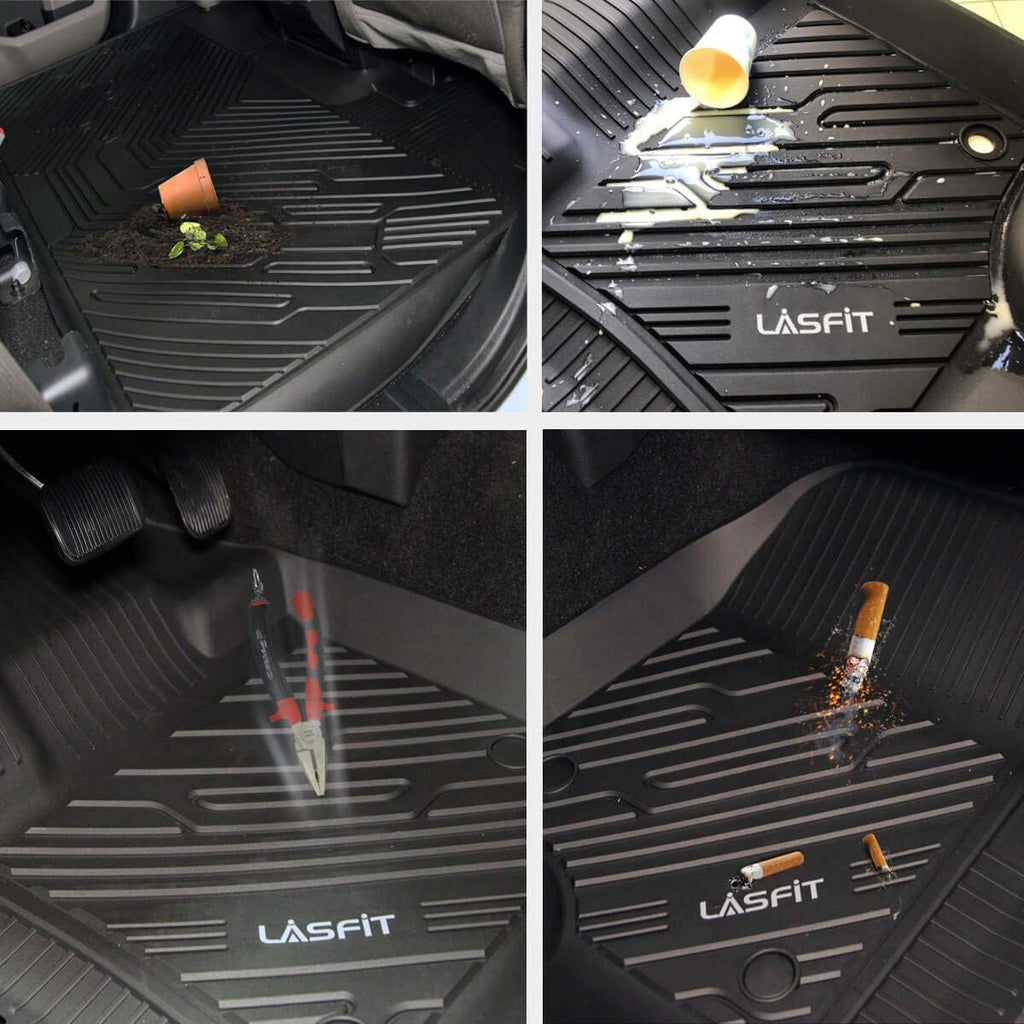 Black TPE Car Floor Liners A19905