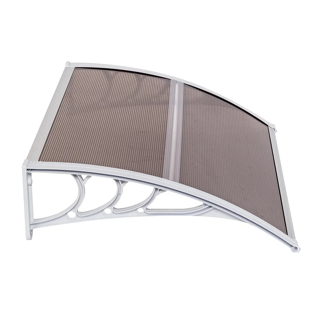 Transparent Polycarbonate Door Rain Cover E668