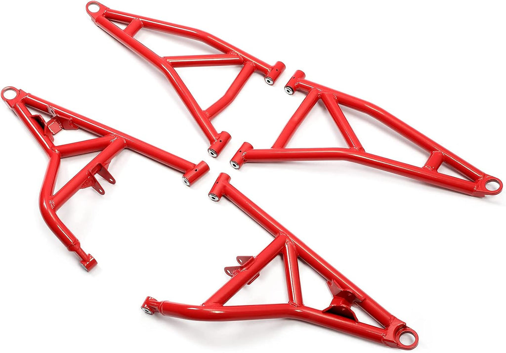 4 A Arms Upper & Lower Rods A-Arms Powder Coated Heavy Duty U96924