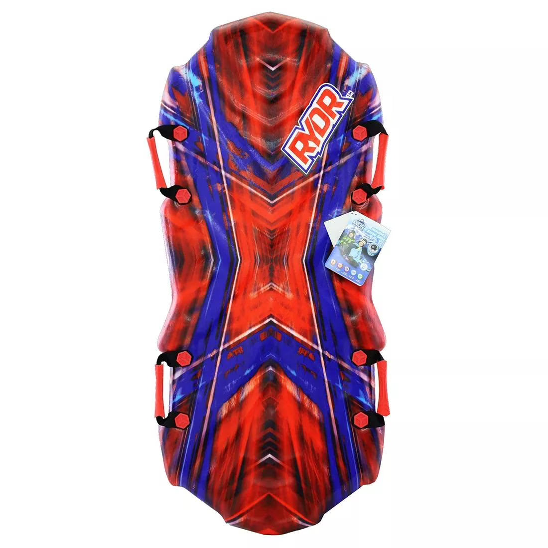 Red/Blue Molded Snow Sled U1912