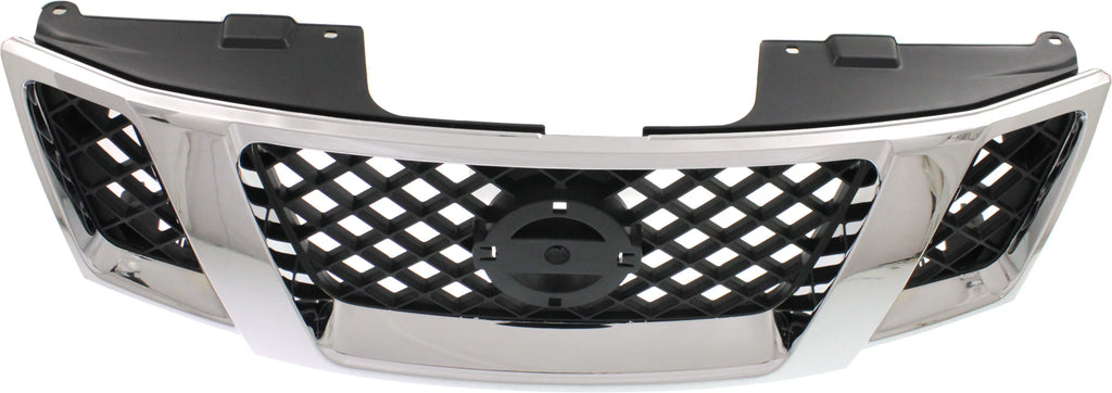 Chrome Shell with Black Insert Grille Assembly M2518