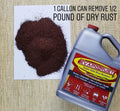 1 Gallon Non Toxic Water Based Rust Remover X420374