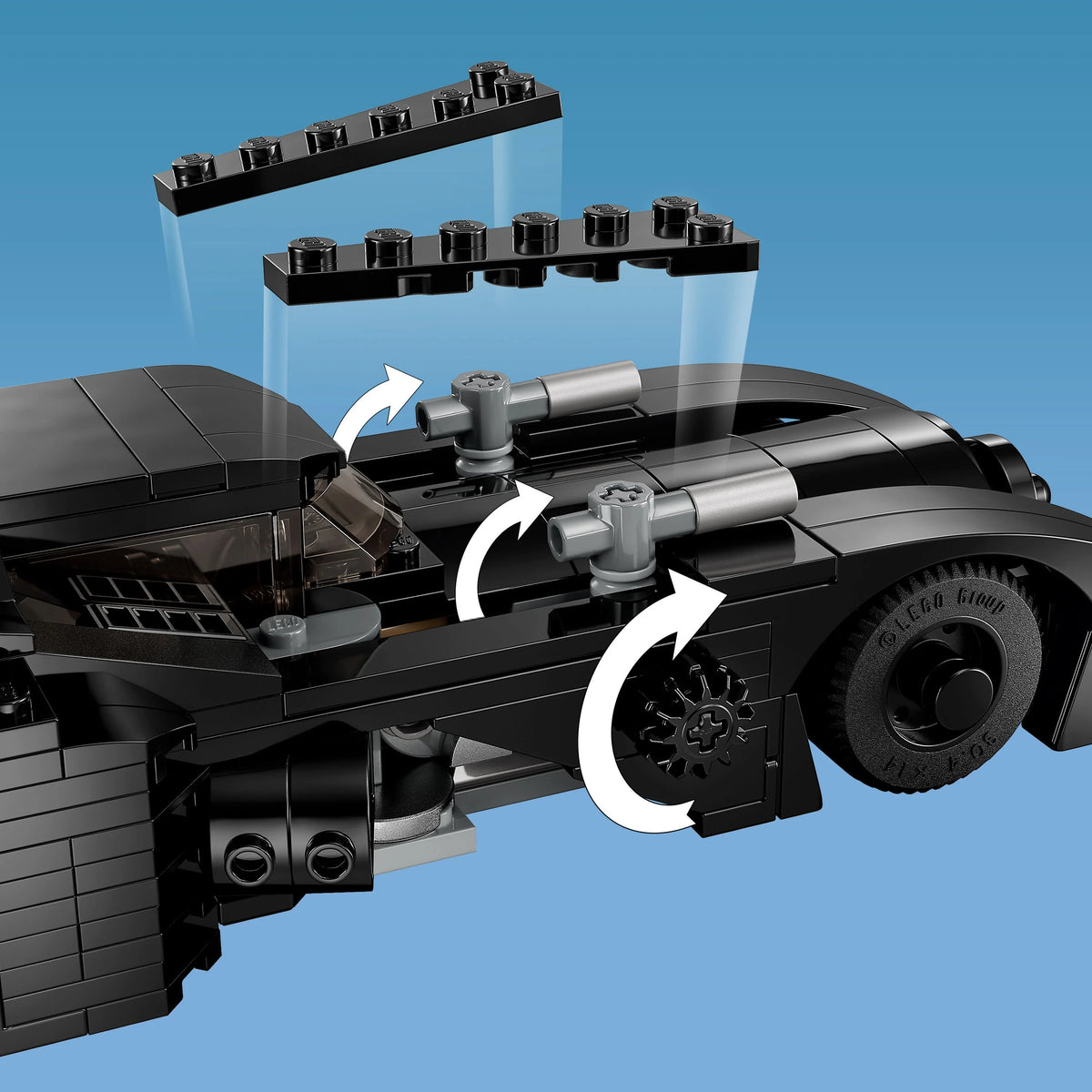 Batmobile Building Toy Set A637