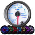 White 7 Color 260 F Transmission Temperature Gauge Kit 2-1/16 52mm C53660
