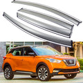 Car Window Visor Vent Shade Deflector Sun/Rain/Fog Guards P21333