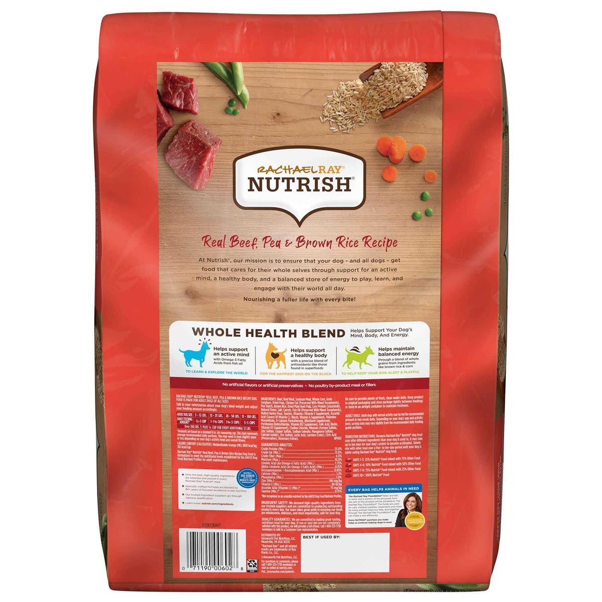 Real Beef Pea & Brown Rice Dry Dog Food R668841