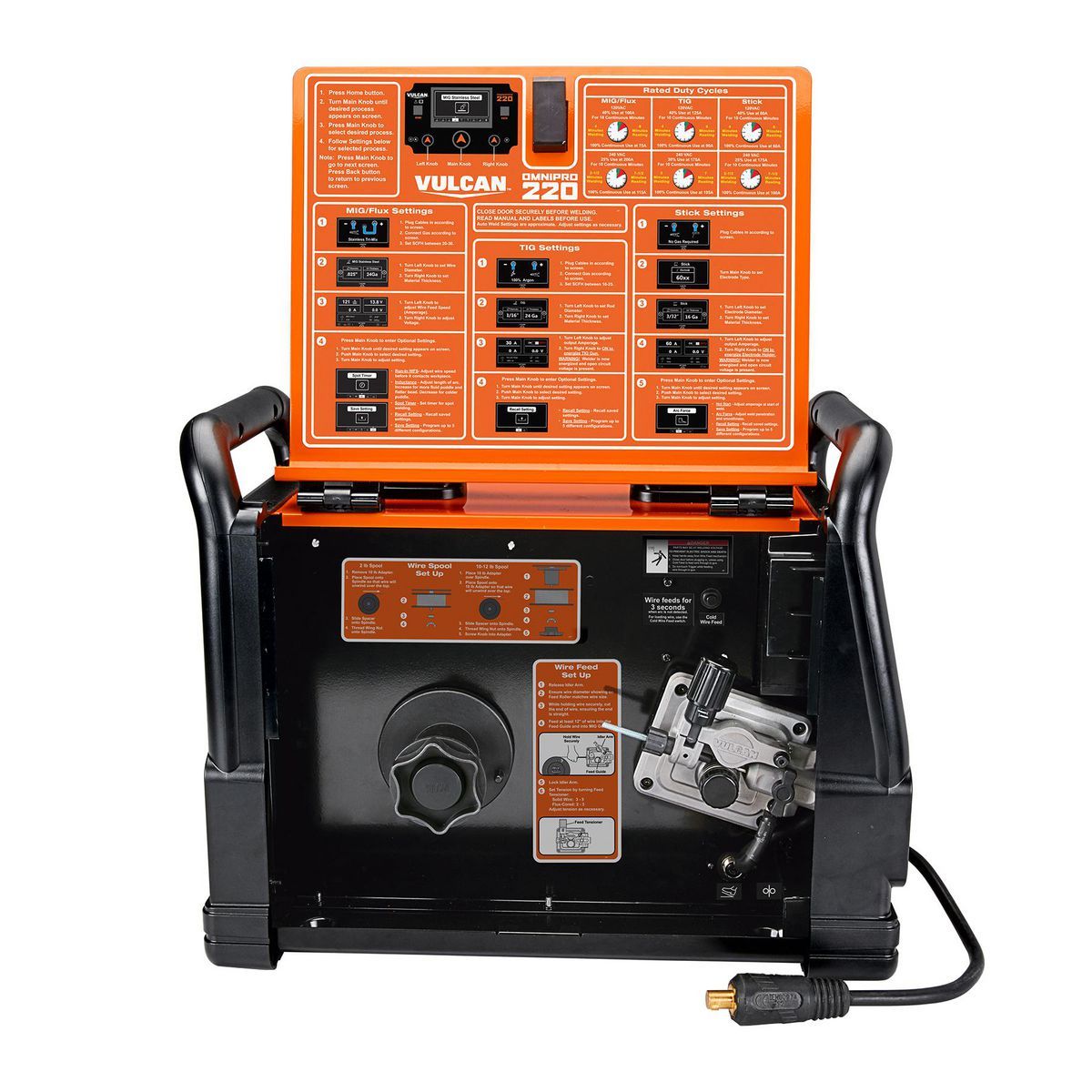 Industrial Multiprocess Welder with 120/240V Input G424