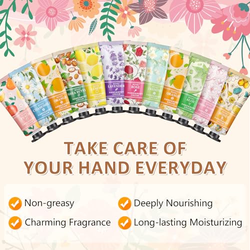 24 Pack Mini Moisturizing Hand Cream Travel Size N39114