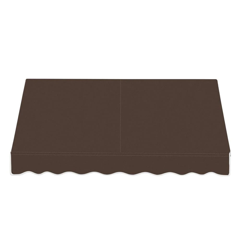 Brown Acrylic Fixed Awning E7611