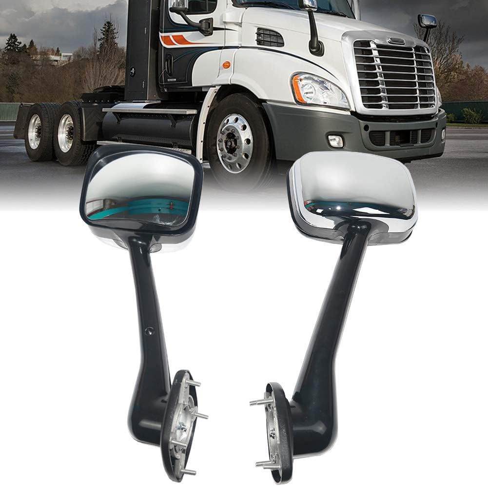 Chrome Hood Mirror Pair Set R34748