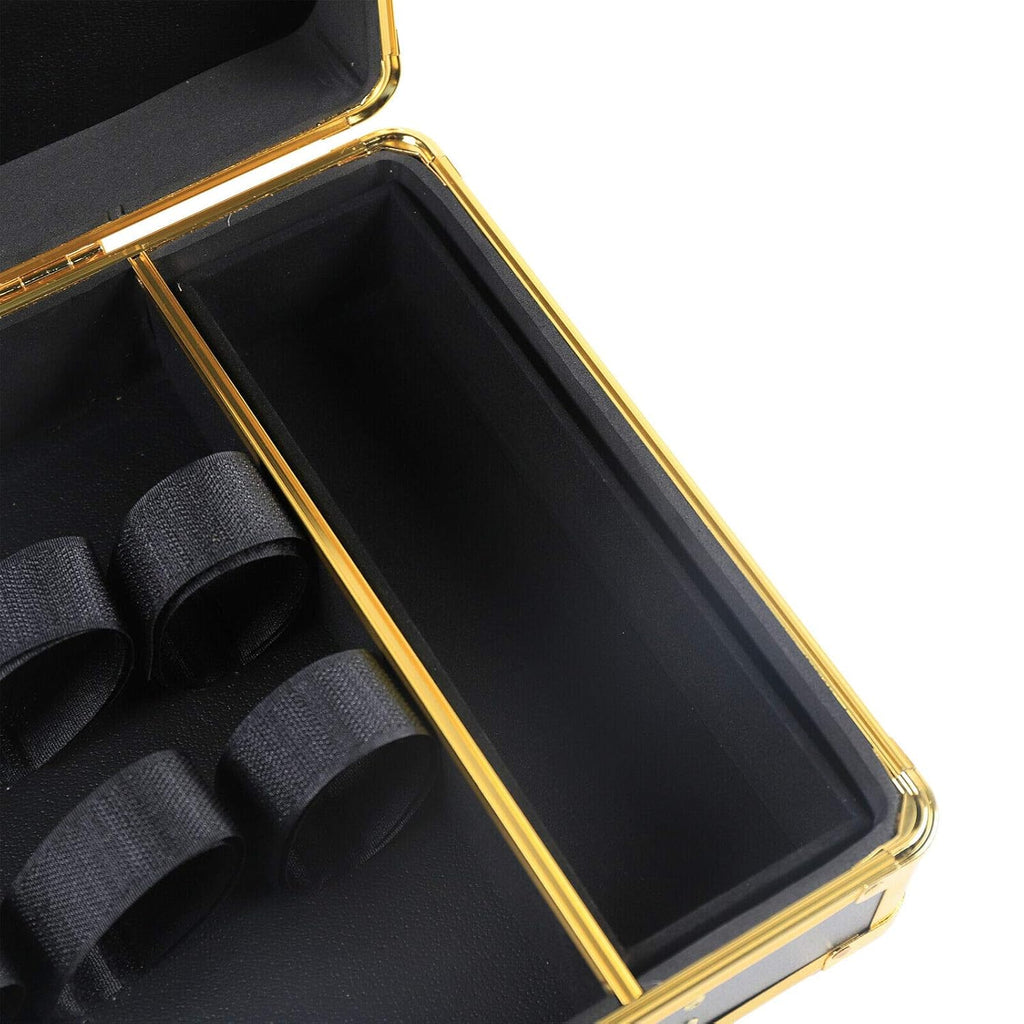 Barber Case Suitcase Carrying Case for Clippers Trimmers Scissors Combs Tools F597