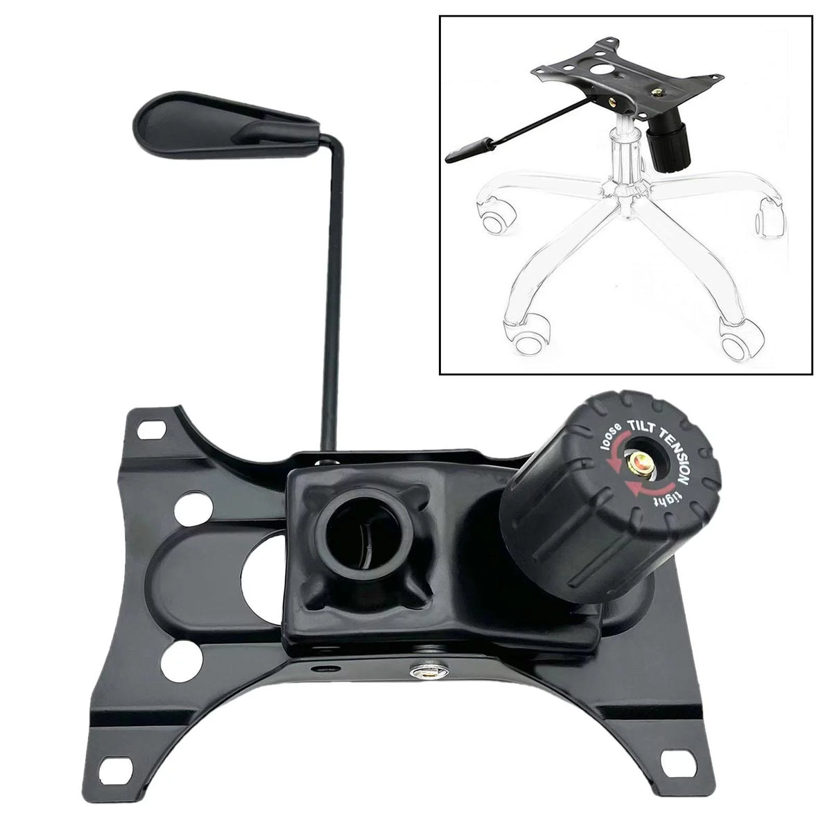 Tilt and Lock Seat Swivel Base Plate Mechanism Q4733