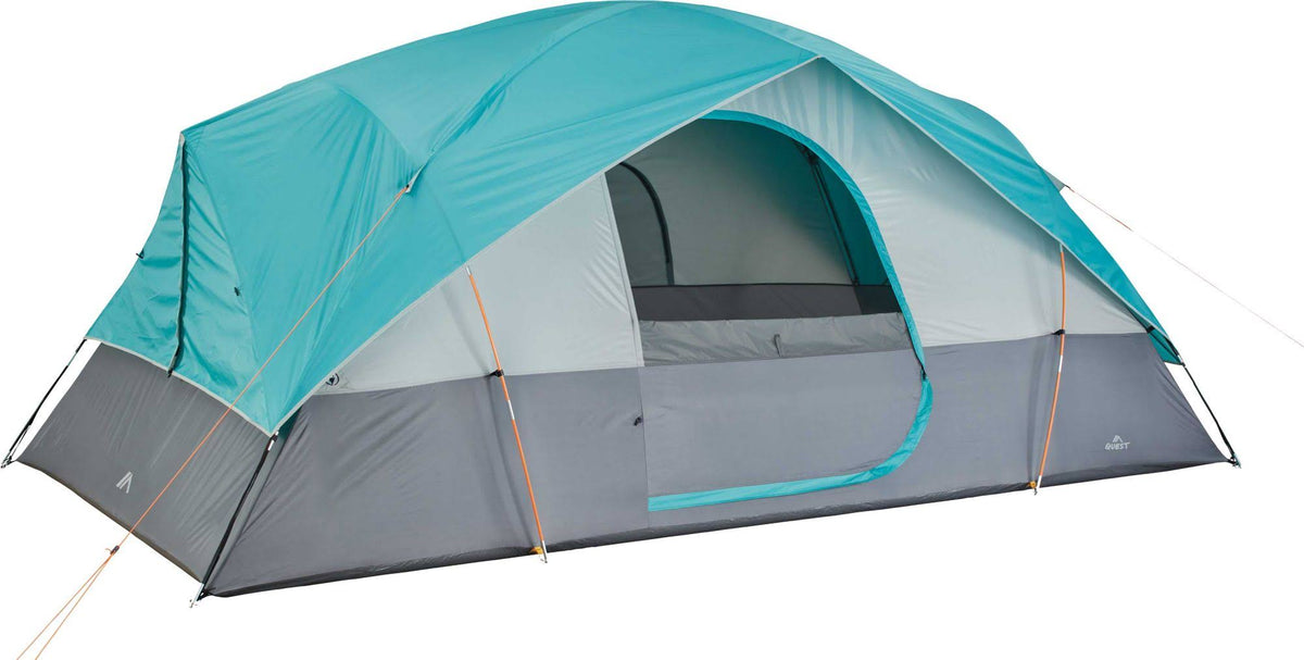 10 Person Cross Vent Tent - Teal D86093