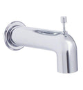 Brushed Nickel Wall Mount Tub Spout with Diverter Y488364