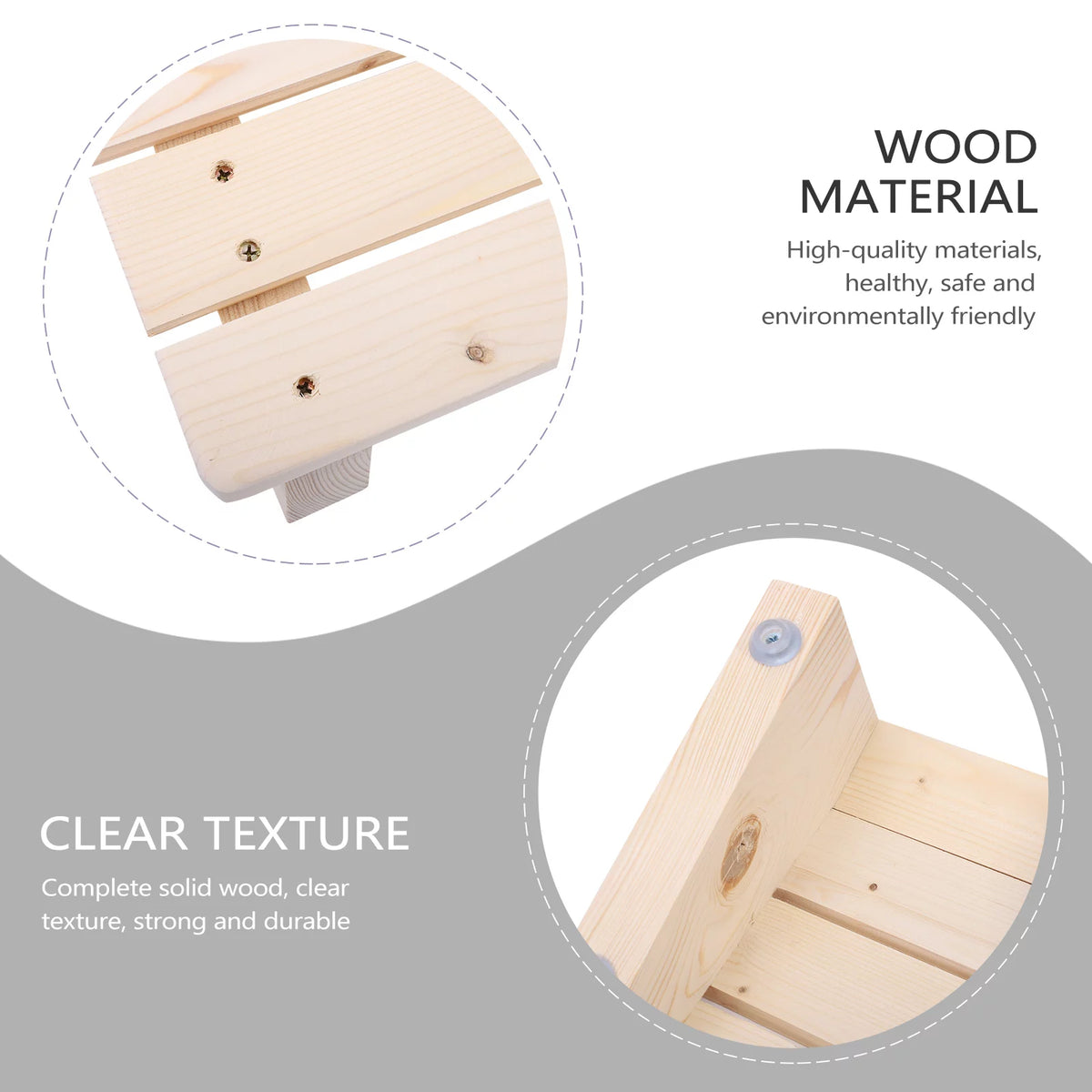 Wooden Foot Rest Stool N20697