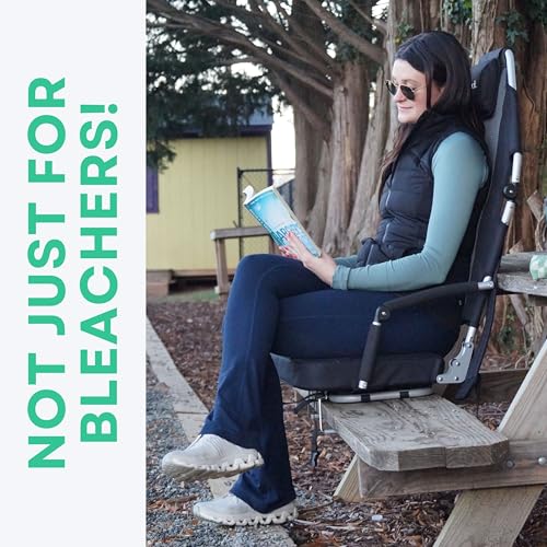 Padded Reclining Stadium Chair with Backpack Straps L43931
