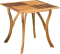 Acacia Wood Square Table S2904