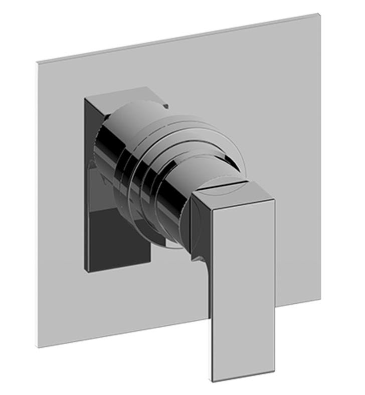 Polished Chrome Square Pressure Balancing Valve Trim Plate with Handle B832
