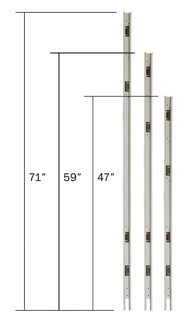114"W x 72"H Wall Mounted Room Divider U144246