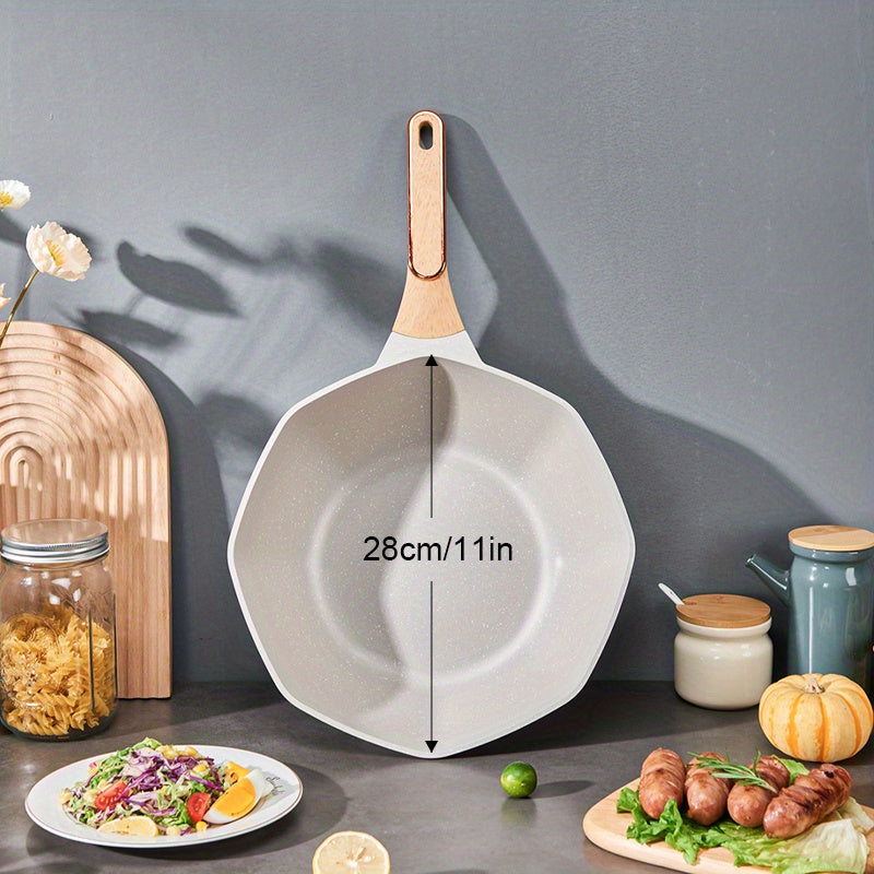 Octagonal Wok Non-Stick Frying Pan V107