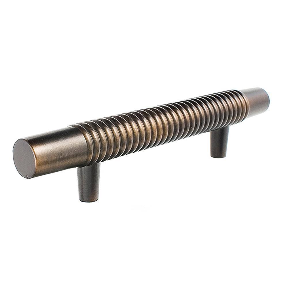 Stacked Cabinet Pull Satin Nickel 12 in D38945