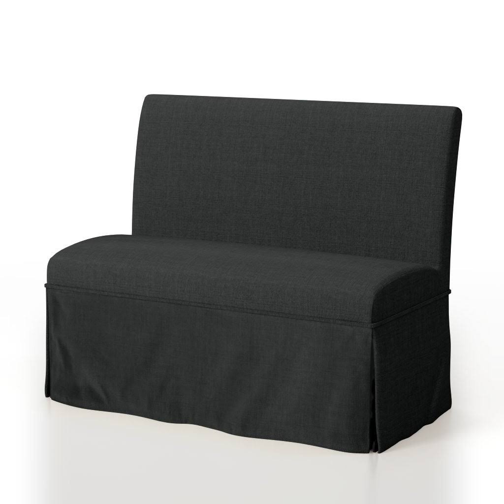 Brown Linen Loveseat Bench M57349
