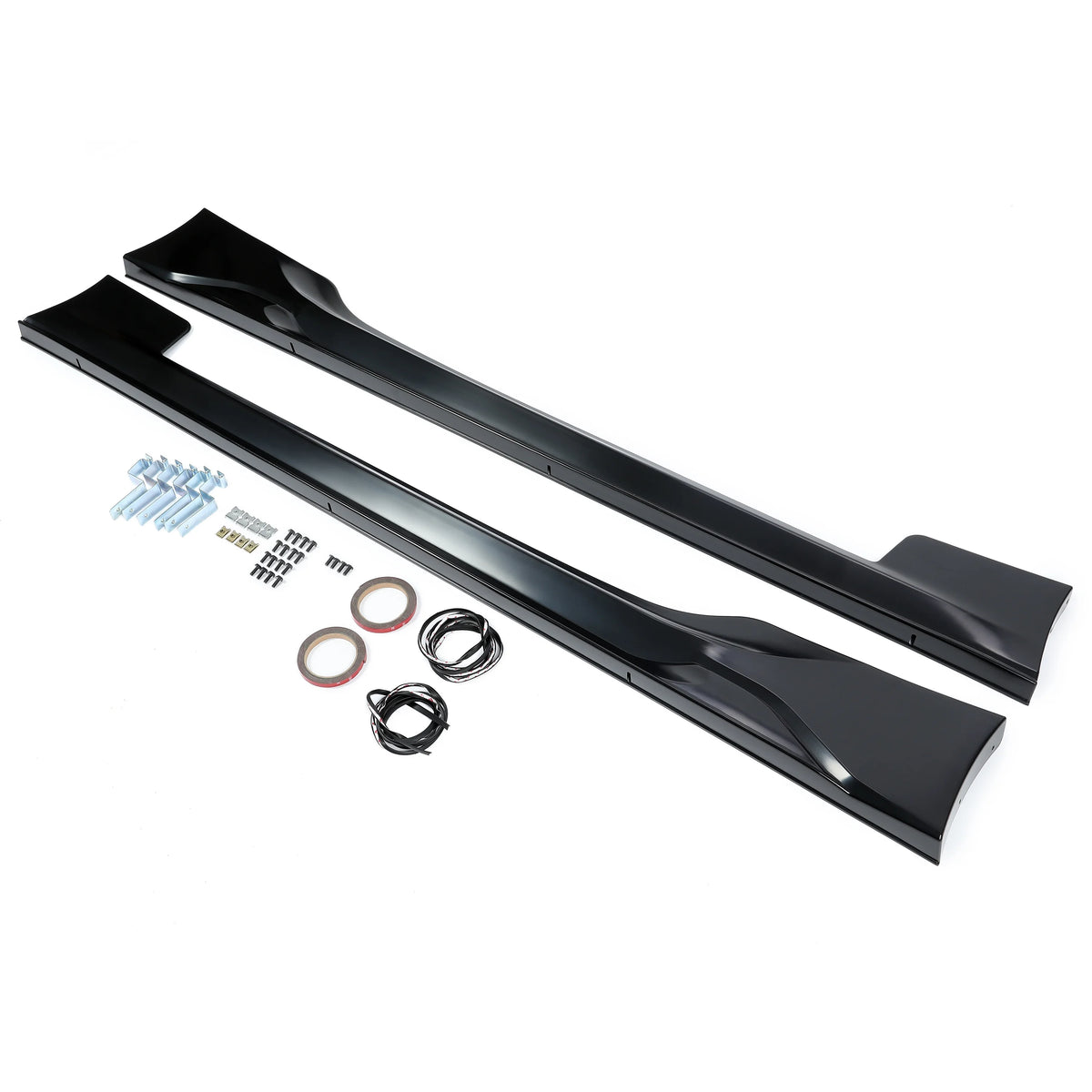 Black ABS Side Skirts for Subaru BRZ Scion FR-S Toyota 86 Coupe 2-Door X675115