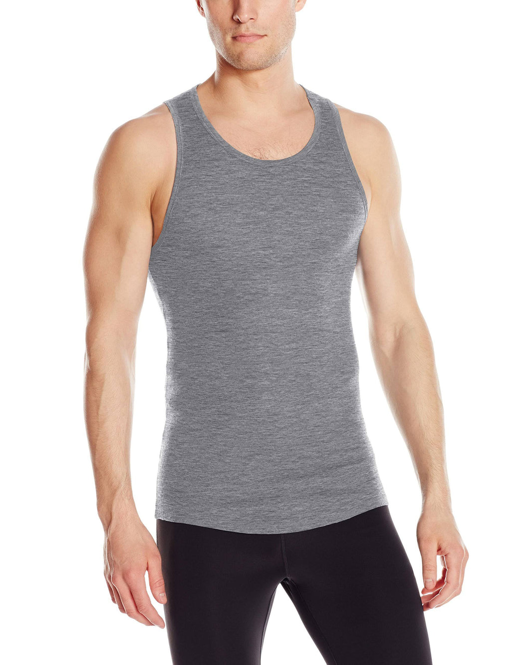 Men's Anatomica Rib Tank Gritstone Heather R2091