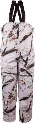 Waterproof Hunting Bibs, Snow Camo L6577