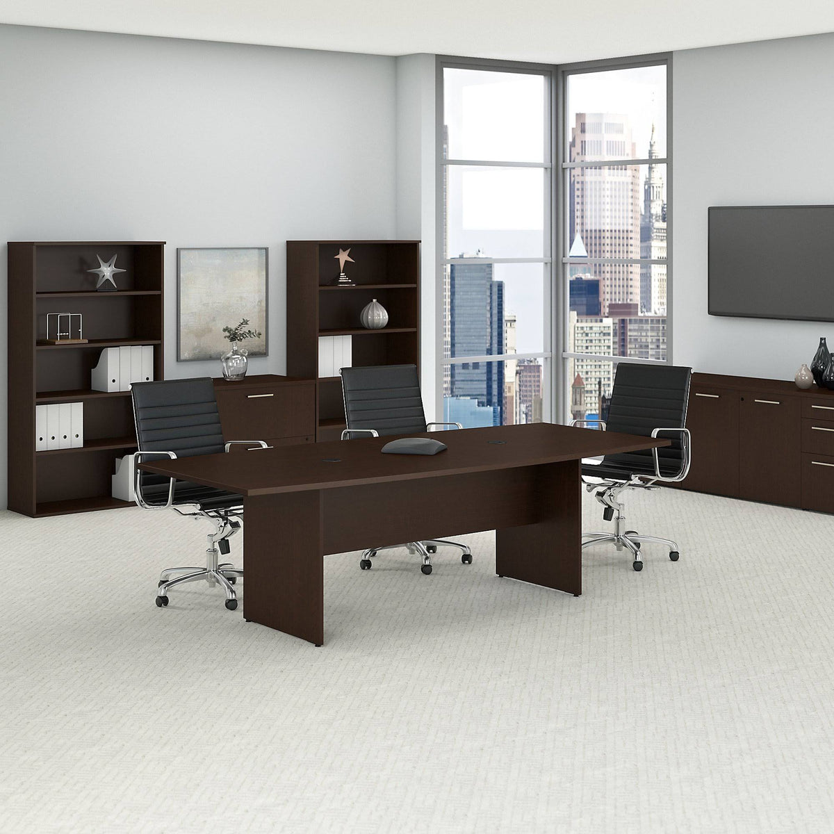 Mocha Cherry Conference Table E28592