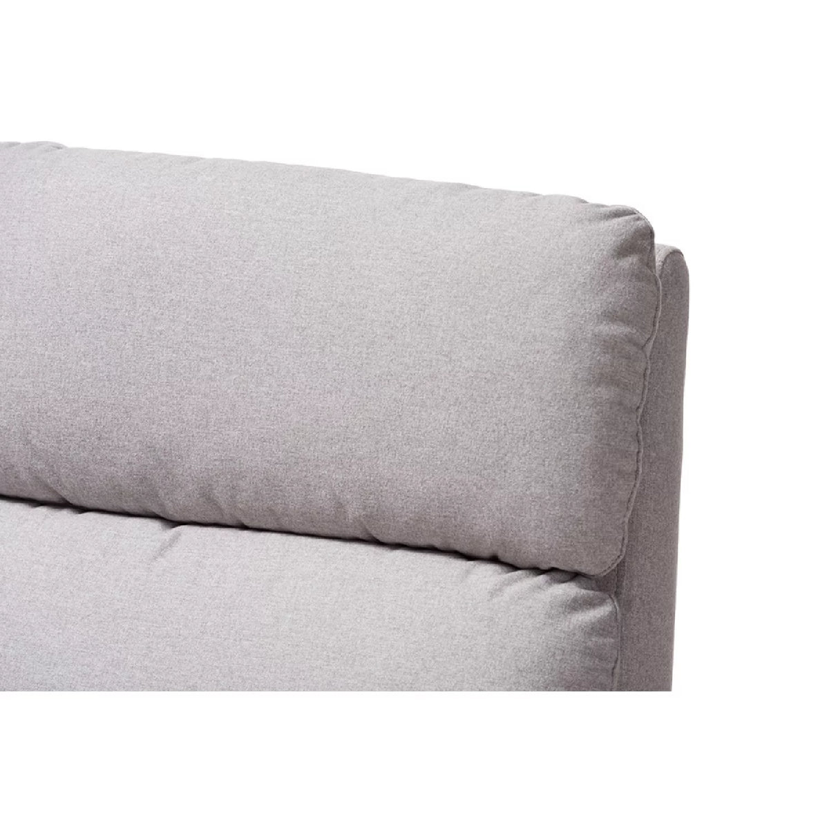 Light Grey Fabric Upholstered Lounge Chair K4833