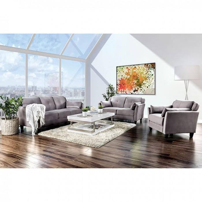 Gray Loveseat G522