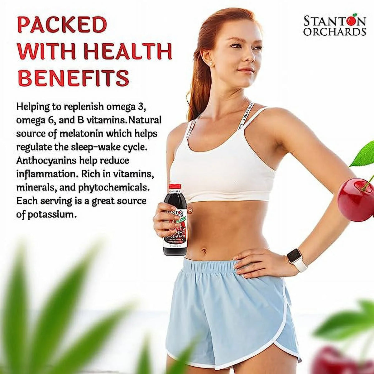 Tart Cherry Montmorency Concentrate Juice 2 Pack 32 FL Oz U6680