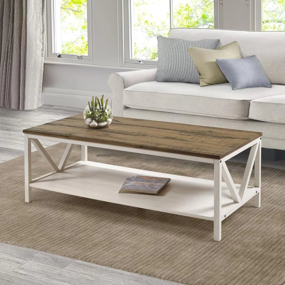 48" Rectangle Wood Coffee Table K590