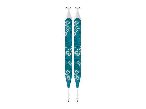 145mm Teal Climbing Skins V135