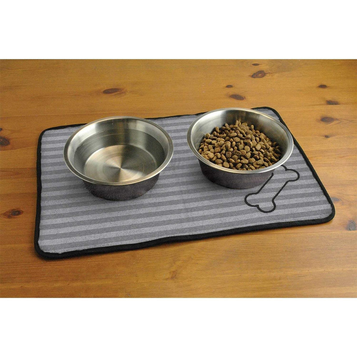 Off White Lattice Paw Pet Mat M25830