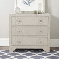 Grey 3 Drawer Chest R564256
