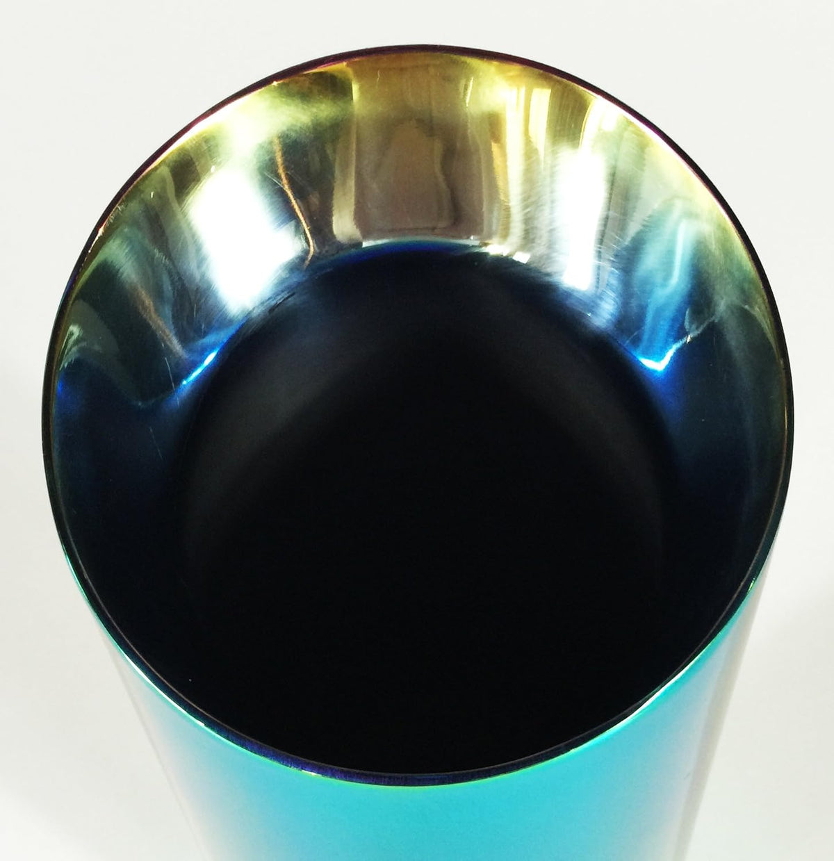 Exhaust Tip 4.00" OD 3.00" ID X 12.00" Long 3.00" Inlet Double Wall Stainless Steel Burned Color Green Pack of 2 M61903